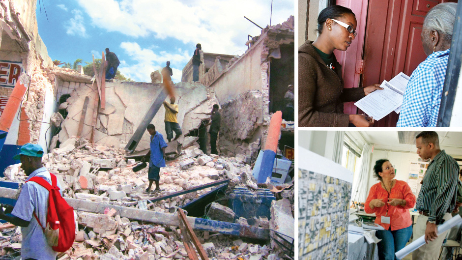 A 7.0 earthquake struck Haiti on Jan. 12, 2010. School of Law students made house calls in Little Haiti. The School of Architecture hosted a design charrette to aid Haiti’s rebuilding plans.